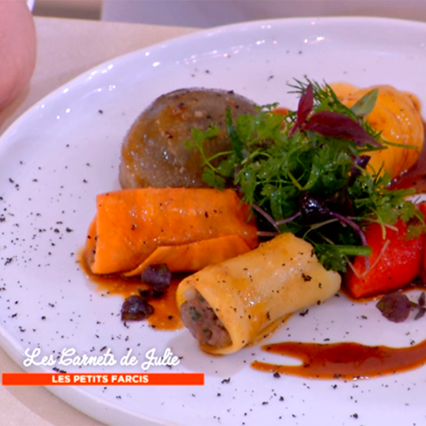 Petits Légumes Farcis Aux Herbes Potagères De Thierry Marx Julie Andrieu - 