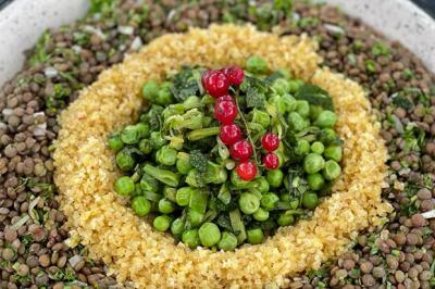 Taboulé de légumes frais et secs de Julie