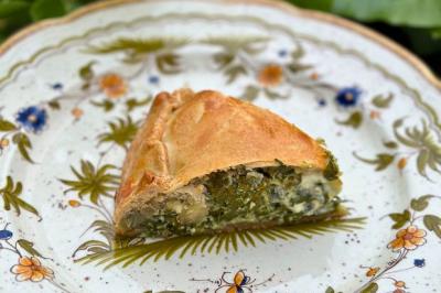 Tourte aux herbes et artichauts de Gabrielle