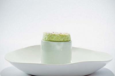 Soufflés d'avocat aux pommes et sirop de canne