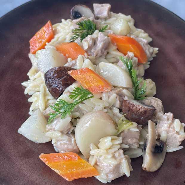 Blanquette pasta