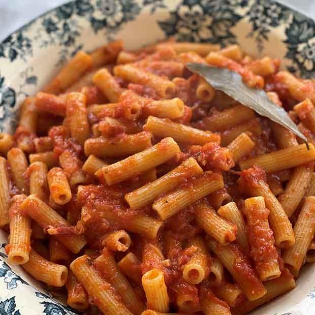 Macaroni all'amatriciana