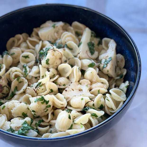 Orecchiette au chou-fleur, anchois et persil