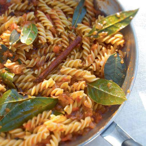 Fusilli au laurier de Sophia