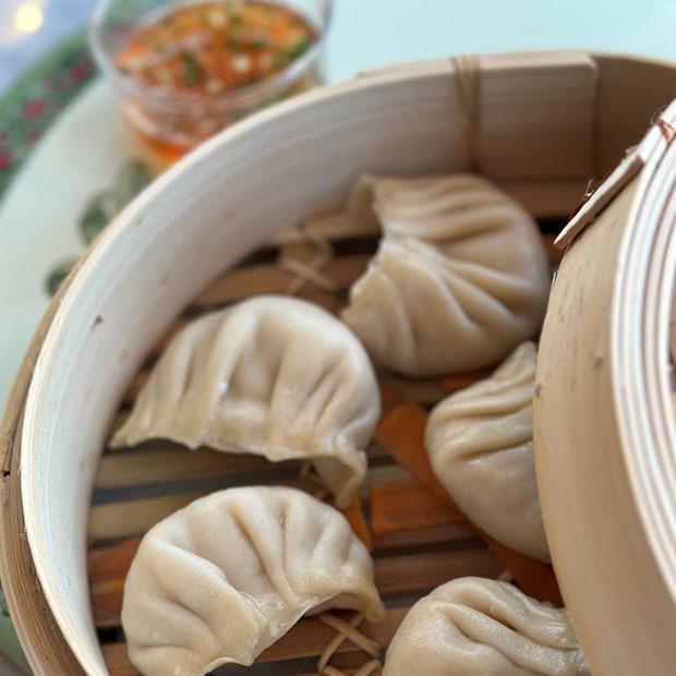 Raviolis chinois aux crevettes et aux légumes