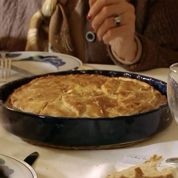 Tourte lorraine de Romaine