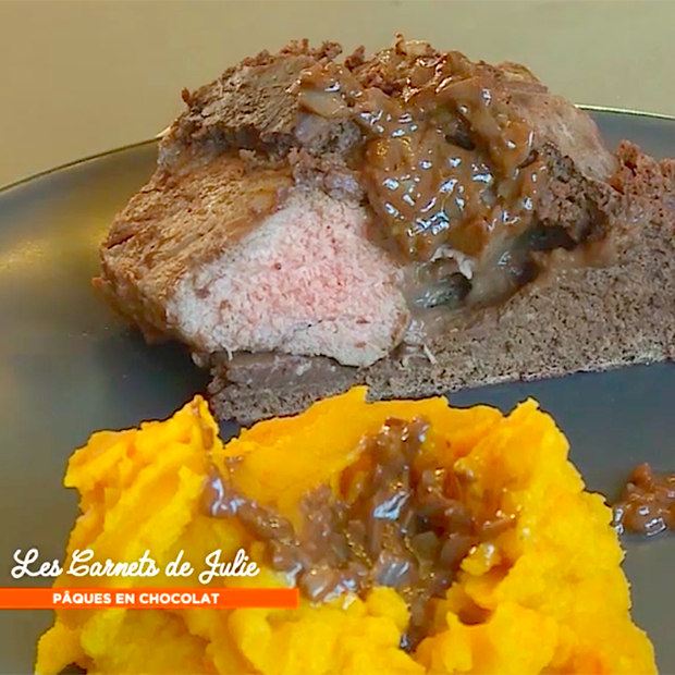 Bœuf en croûte de cacao d’Emmanuèle