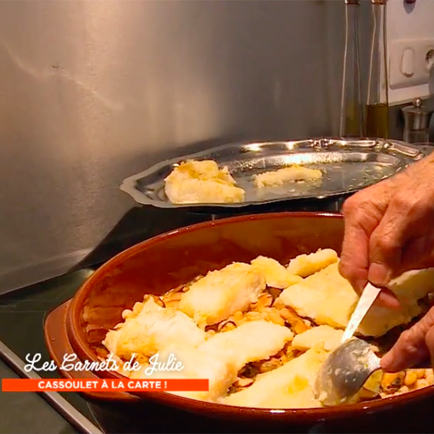 Cassoulet de morue de Carême d’Huguette