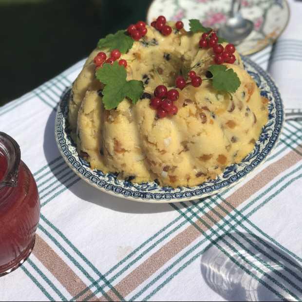  Le pudding blanc à la confiture et au rhum de Sido par Isabelle 