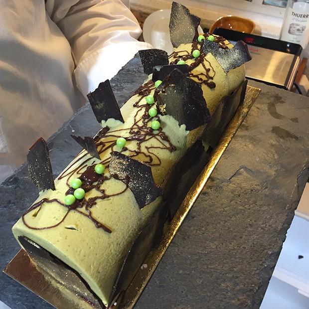 Bûche glacée de Noël de Gérard Taurin