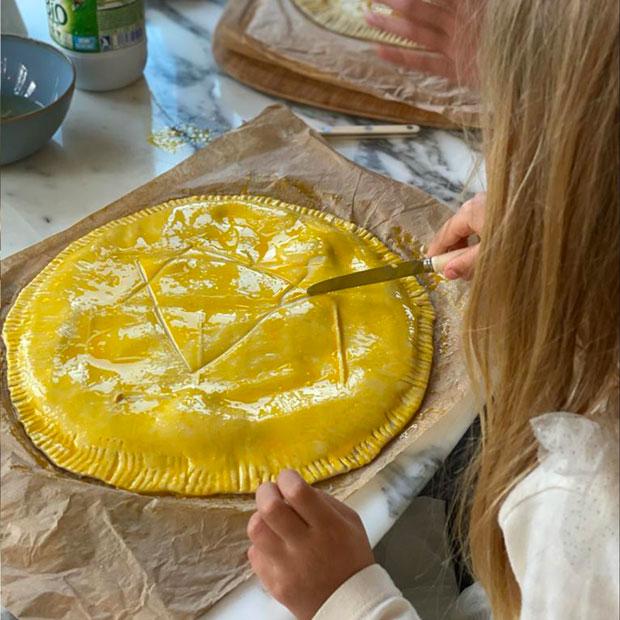 Galette des rois à la frangipane