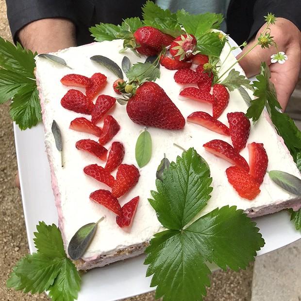 Mousseux aux fraises de Gérard