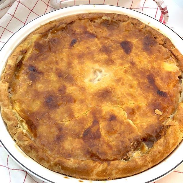 Pâté bourbonnais aux poires et aux coings de Françoise