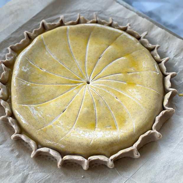 Recette de pâte feuilletée au sarrasin, galette des rois