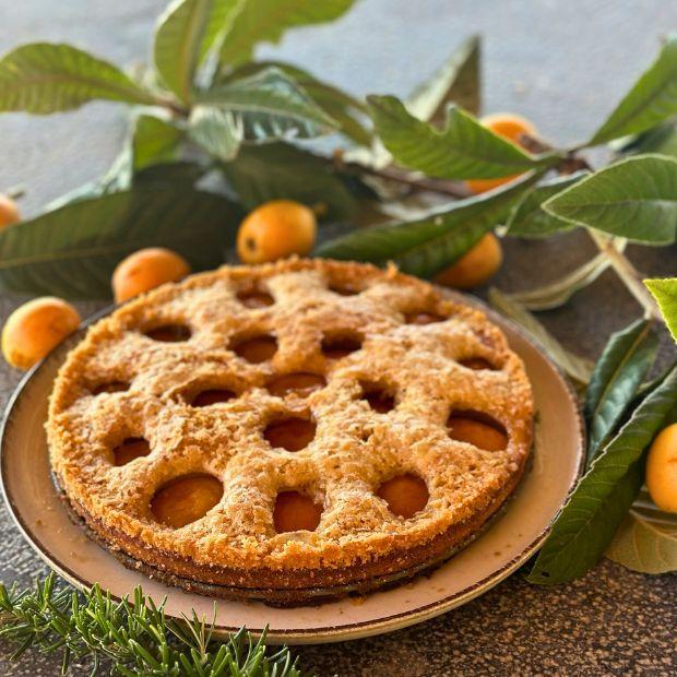 Tarte amandine aux nèfles du Japon