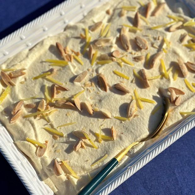 Tiramisu au citron et limoncello