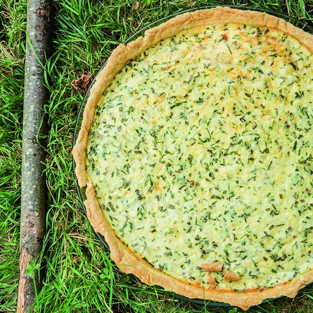 La tarte aux herbes médiévale de Martine - Vendée