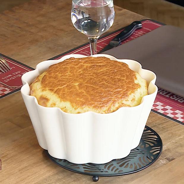 Soufflé au jambon et au fromage d’Anne-Gaële