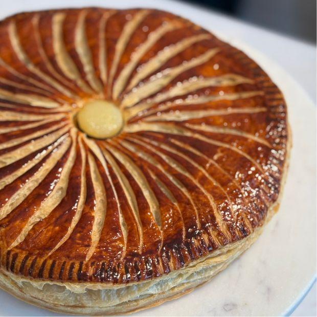 Galette des rois à la noisette et aux poires