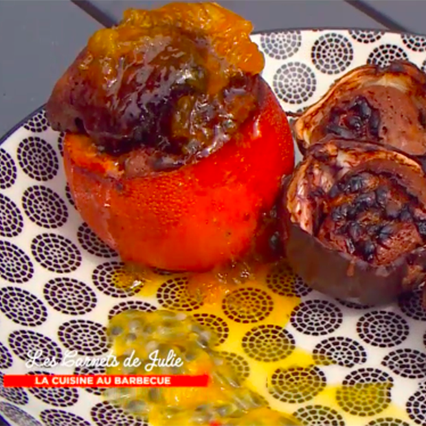 Gâteau au chocolat dans l’orange de Raphaël Guillot