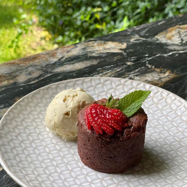 Mini moelleux aux marrons de Fête des Pères