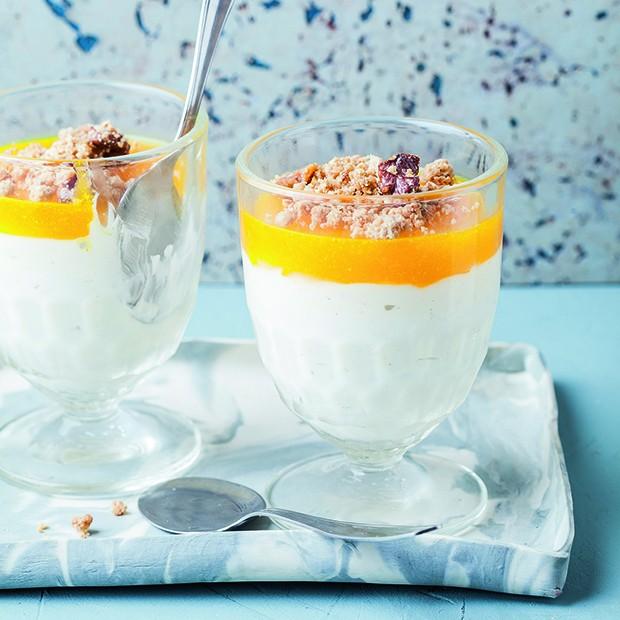 Panna cotta à la mangue