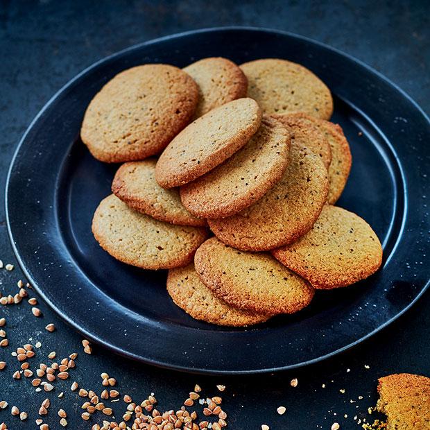 Recette de biscuits sablés sarrasin et graines de pavot