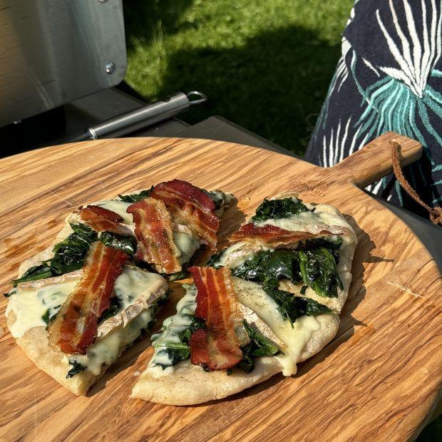 Pizza à la plancha