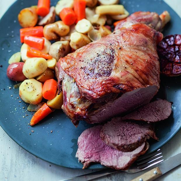 Agneau de Prés Salés à la broche de Gérard - Cotentin Agneau de Prés Salés à la broche de Gérard - Cotentin