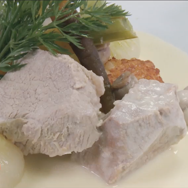 Blanquette de veau et riz au gras de Thierry Marx