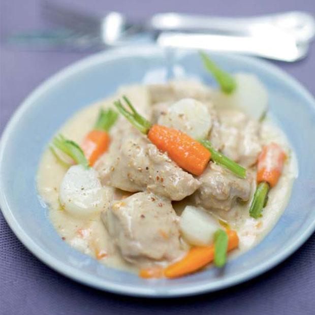 Blanquette de veau aux petits légumes