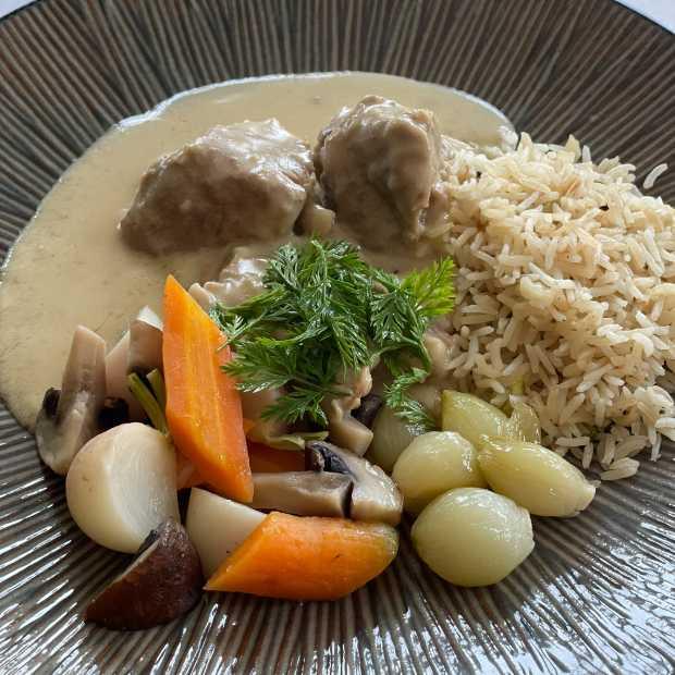 Blanquette de veau à l'ancienne