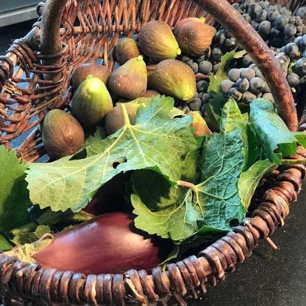 Cailles rôties en feuille de vigne de Vincent Simon