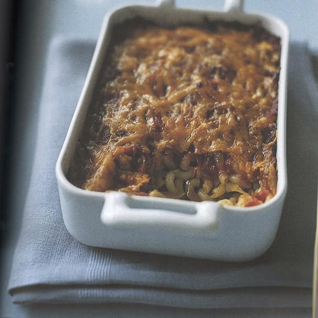 Gratin de coquillettes au Jambon