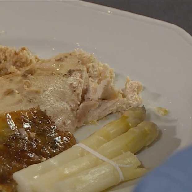 Poulet farci à la bouine de Stéphanie et Jérôme