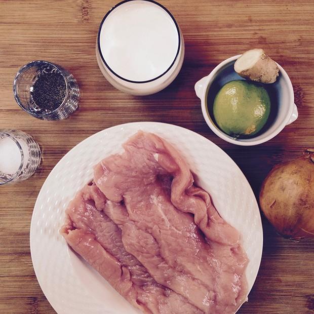 Sauté de veau au gingembre