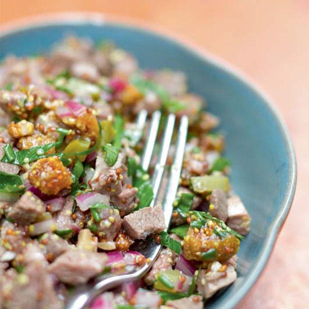 Tartare de magret noix et figue Tartare de magret noix et figue