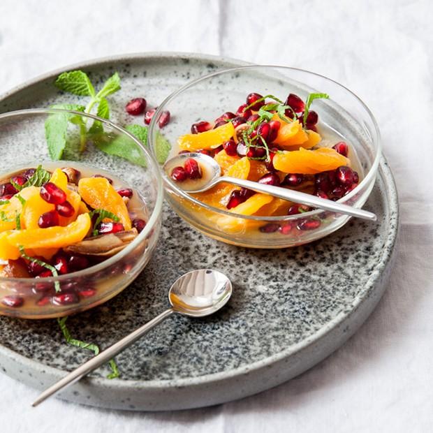 Salade de grenade à la fleur d’oranger