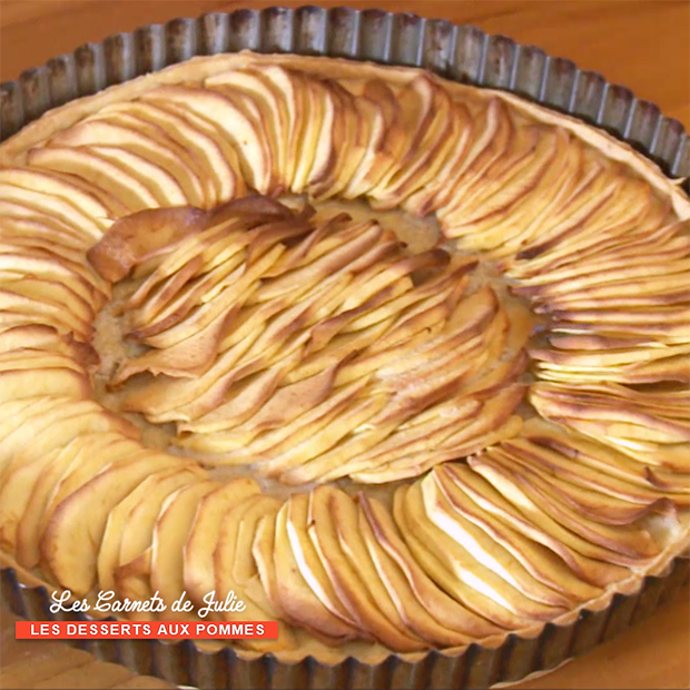 Tarte aux pommes de Laure et Nicolas 