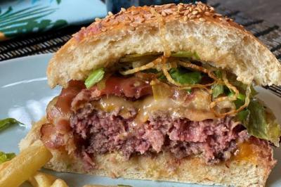 Ultimate home made burger de Julie