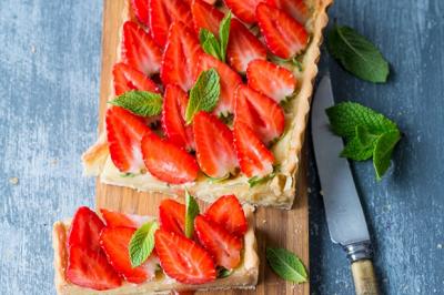  Tarte aux fraises de Julie 