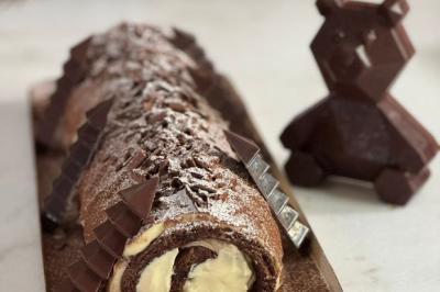 Buche façon tiramisu