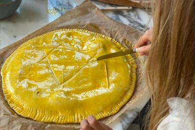 Galette des rois à la frangipane