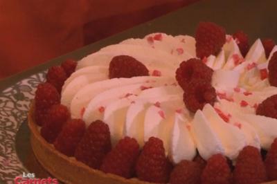 La Tarte aux framboises et coquelicots de Frédéric Cassel