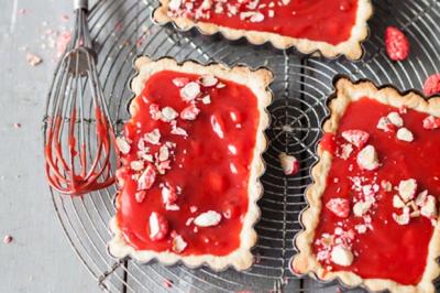 La tarte aux pralines roses de Joseph