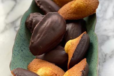 Madeleines au chocolat