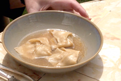 Agnolotti à la graine de Paradis de Didier Clément