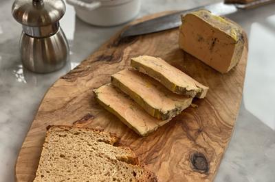 Foie gras au micro-ondes