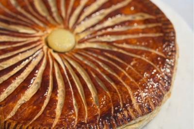 Galette des rois à la noisette et aux poires