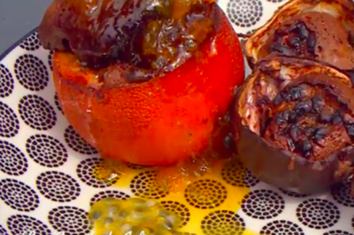 Gâteau au chocolat dans l’orange de Raphaël Guillot